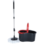 Al Saif Gallery Turbo Star Bucket Spin Mop, 16 Liters - Black product image 1