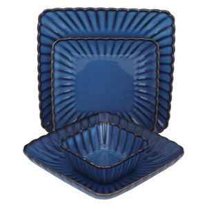 Al Saif Gallery Porcelain Dining Set, 24 Pieces - Blue product image