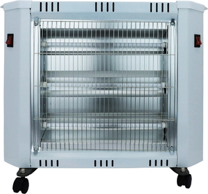 Al Saif Gallery Electric Heater, Double Sided, 1600 Watt - Light Grey product image