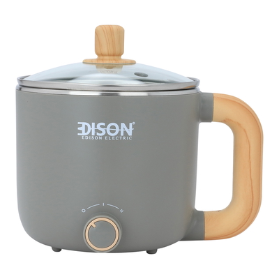 Edison Ms-Afx005 Mini Electric Cooker Steel, 600W, 0.8W, 16X16X14Cm - Gray product image 2