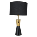 Edison lamp, 49x37x37 cm, steel, gold-black base product image 1