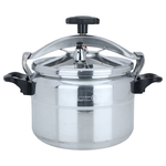 Alsaif Plus Aluminum Pressure Cooker, 7 Litres, 24 Cm - Silver product image 1