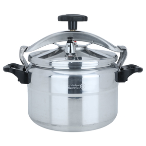 Alsaif Plus Aluminum Pressure Cooker, 7 Litres, 24 Cm - Silver product image