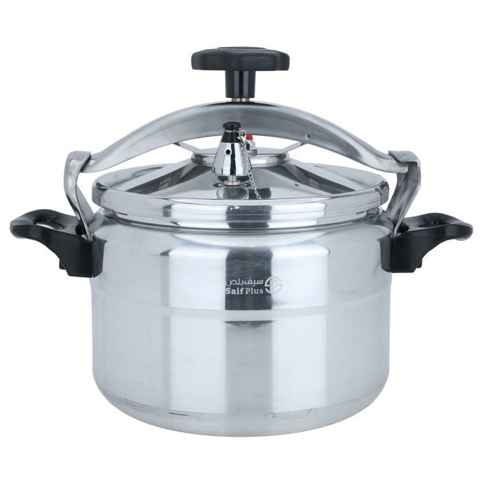 Alsaif Plus Aluminum Pressure Cooker, 7 Litres, 24 Cm - Silver product image 1