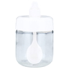 علبة زجاج السيف غاليري، مع ملعقة، بغطاء - شفاف product image 1