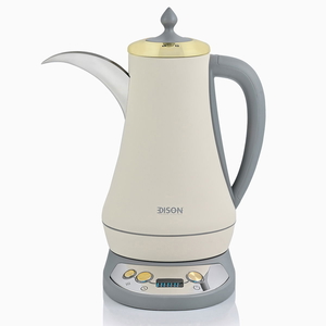 Edison Saudi Coffee Dallah, 1.3 Liter, 1800 Watt, Digital Base - Beige product image