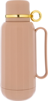 Al Saif Gallery Rahal Plastic Thermos, 1 Liter - Light Brown product image 1