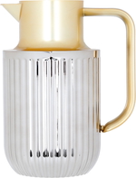 Laura Plastic Everest Thermos, 1 liter, gold-silver handle product image 1