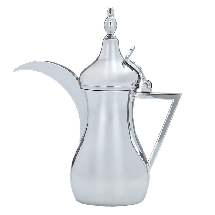 Dallah Steel Al Saif Gallery Sulaiman, 32 oz - Silver product image 1