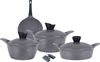 Al Saif Gallery granite cookware set, 7 pieces - grey product image 1