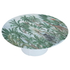 Al Saif Gallery Porcelain Cake Stand, 30X30X10 cm, Flat Round - White product image 2