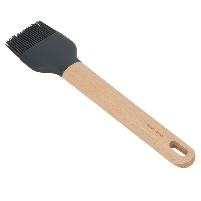 Al Saif Gallery silicone oil brush, with wooden handle - black product image 2