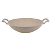 Al Saif Gallery granite frying pan, 30 cm, side handles - light brown product image 2