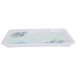 Al Saif Gallery plastic serving tray, 28 x 21 x 2 cm, rectangle - white product image