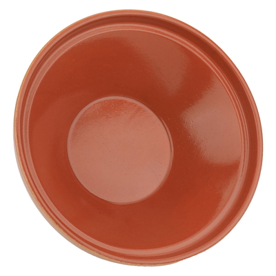 Al Saif Gallery Pottery Spanish Bowl, Deep Round - Brown product image 3