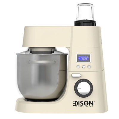 Edison Titanium Kneading Machines, 4 Functions, 6.5 Liter, 1800 Watt - Beige product image 8