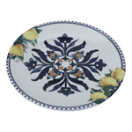 Al Saif Gallery porcelain serving plate, 16 cm, flat - blue product image 1