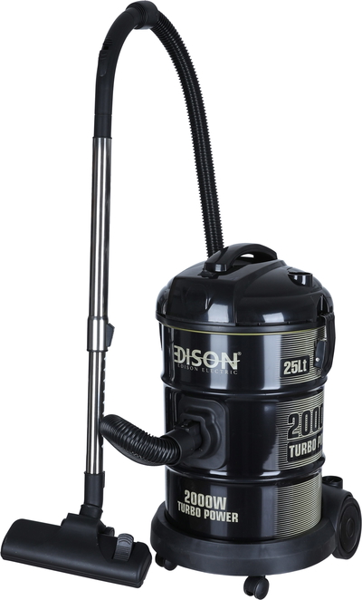Edison Zl16-31H Turbo Barrel Vacuum Cleaner, 2000W, 25L - Black Gold product image 1