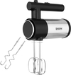 Edison HM1240 Hand Mixer, 400 Watt, 5 Speeds, Steel - Silver Black product image 1