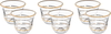 Al Saif Gallery Glass Cupssaucers Set, 6 Pieces, 60 Ml - Clear product image 1