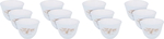 Arcopal Al Saif Gallery Arabic Coffee Cups Set, Korean, Branch Pattern, 12 Pieces - White product image 3