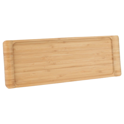 Al Saif Gallery wooden sweet serving dish, 2 x 17 x 47 cm, rectangular, large - beige product image 2