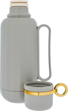 Al Saif Gallery Rahal Plastic Thermos, 1 Liter - Stone Grey product image 2