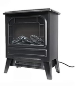 GVC Pro Decorative Electric Heater, 1950 Watt, LED screen, GVCHT-225 - Black product image 3