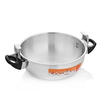 Al Saif Gallery Aluminum Steam Pressure Cooker, 9 Litres, 32 Cm - Silver product image 4