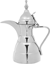 Alsaif Plus Alsaif Plus Steel Diriyah Dallah, , 26 oz, 0.7 liters - Silver product image 1