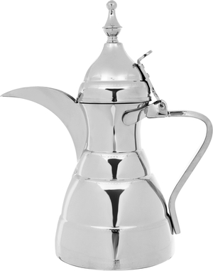 Alsaif Plus Alsaif Plus Steel Diriyah Dallah, , 26 oz, 0.7 liters - Silver product image