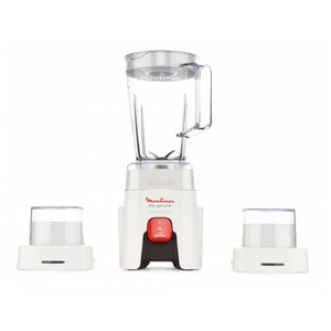 Moulinex Blender, 2 Mills, 1.75L, 500W - White product image