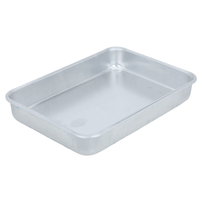 Al Saif Gallery Aluminum Cake Pan, 34.6X24.5X5.5 Cm - Silver product image 2