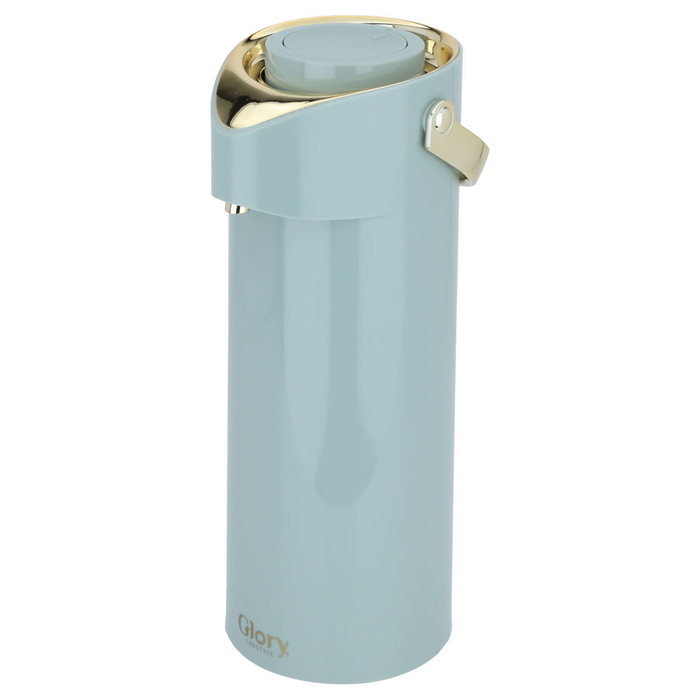 Al Saif Gallery Thermal Glass Thermos, 1.9 Liter - Light Green product image 2