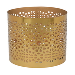 Al Ain Al Andalusia Steel case with lid, 15 x 15 x 12.5 cm, round - gold product image 4