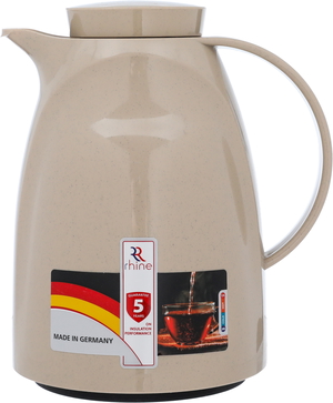 Rhine Glass Thermos, 0.6 Litres, Plastic Exterior - Beige product image