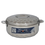 Aristo Steel Maxima Food Container, 3.5 Liter, Round - Silver product image 1