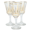 Al Saif Gallery Glass Cups Set, 3 Pieces, 250 Ml - Clear product image 1