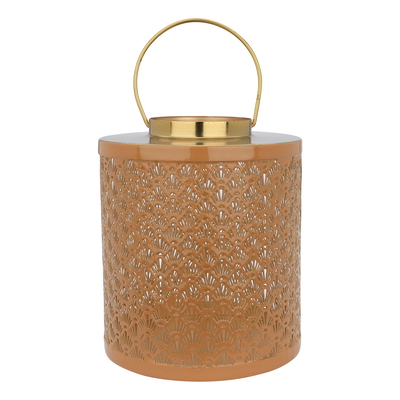 Al Ain Andalusia Indian lantern style, 20 x 20 x 22 cm, cylindrical, hand grip - gold product image 3