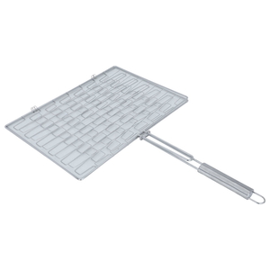 Al Saif Gallery steel grill grate, 41x28 cm, rectangular, Turkish - silver product image