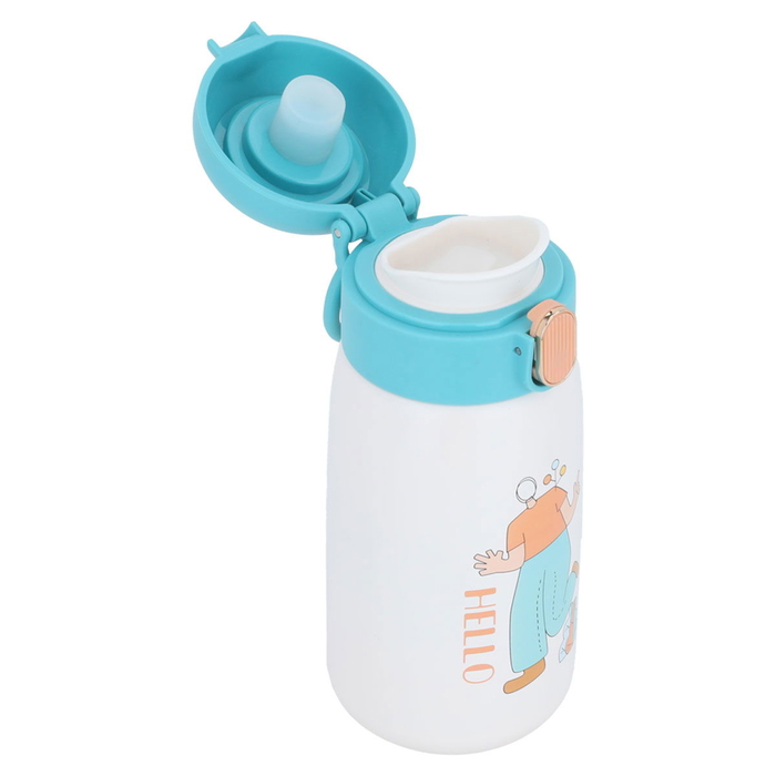 Al Saif Gallery Plastic Water Bottle for Children, 420 ml - Transparent product image 2