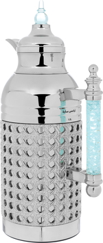 Al Saif Gallery Sarah Steel Thermos Set, 1/1 Liter, 2 Pieces - Silver product image 2