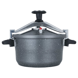 Al Saif Gallery Al Asouf granite pressure cooker, 6 litres, side handles - grey product image