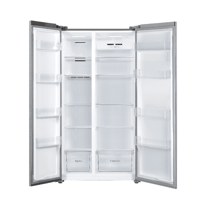 Secret Srtm650Nfs No Frost Refrigerator, 21.63 Feet, 612 Litres, Two Doors - Silver product image 2