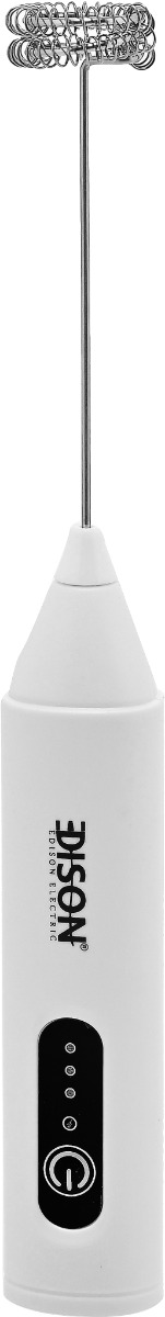 Edison Electric Milk Frother, 3 Watt - White product image 1