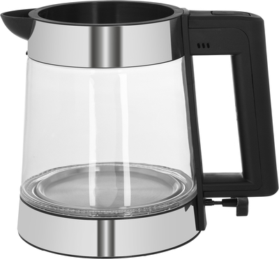 Edison samovar kettle, with 2x1 glass teapot, 2L/1.0L, 2200W - Clear product image 3