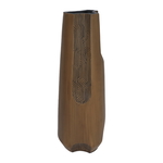 Deem World wooden decorative vase, 16 x 16 x 50 cm, long cylindrical - wooden product image 3