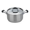 Rocky Steel Al Saif Gallery Pot, 22 cm, with silicone handle - silver product image 2