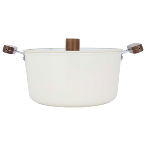 Al Saif Gallery Steel Pot (Tornado), 26 cm - Beige product image