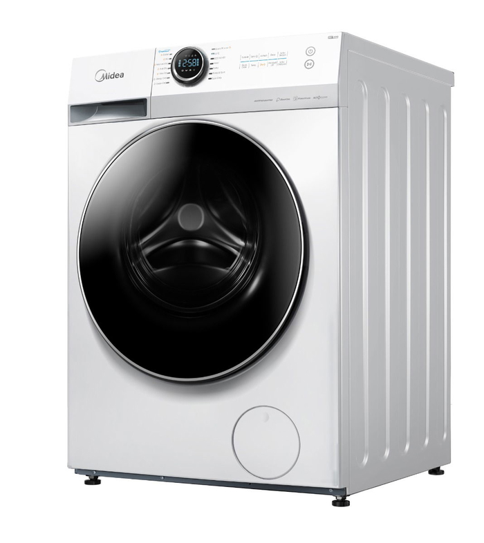 Midea Automatic Washing Machine, 12kg, 14 Programs, 1400rpm, Front Load, MF200W120WTSA - Black product image 2